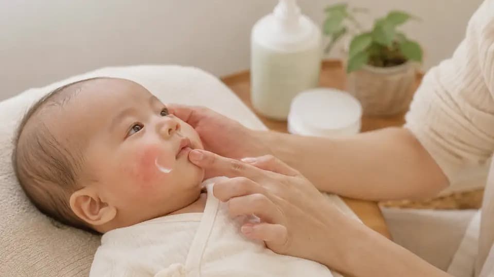 Die Hautbarriere Ihres Babys schützen: Trockene Haut, Neurodermitis und Schubvorbeugung